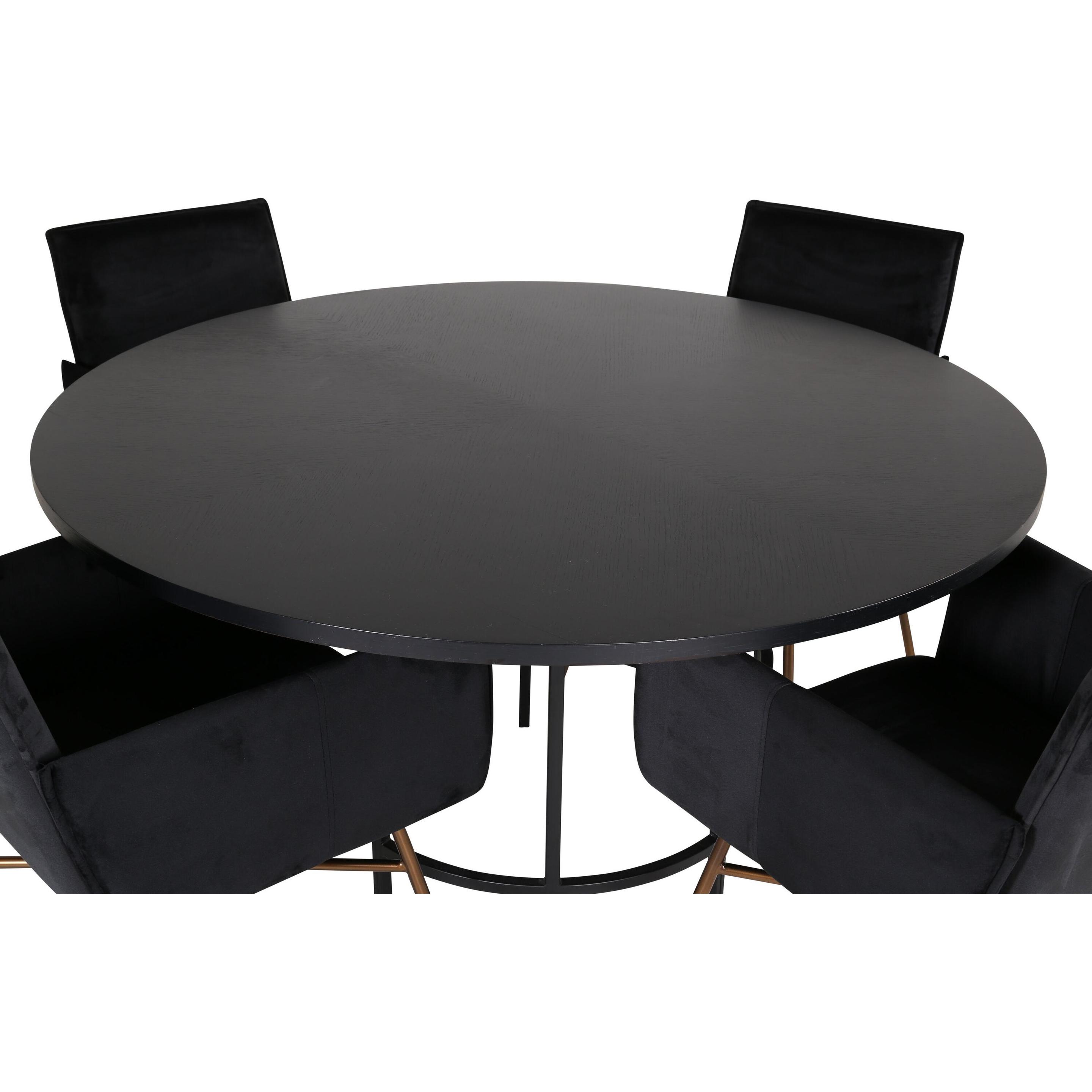 Thumbnail - Venture Home, Esstisch, Copenhagen, Petra (140 x 60 x 75 cm)