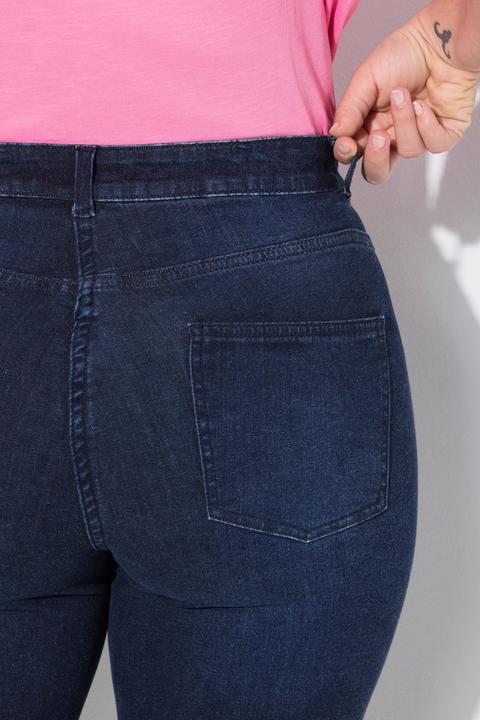 Produktbild Angel of Style Jeans Paula, Straight Fit, 3D-Blumendruck (46)