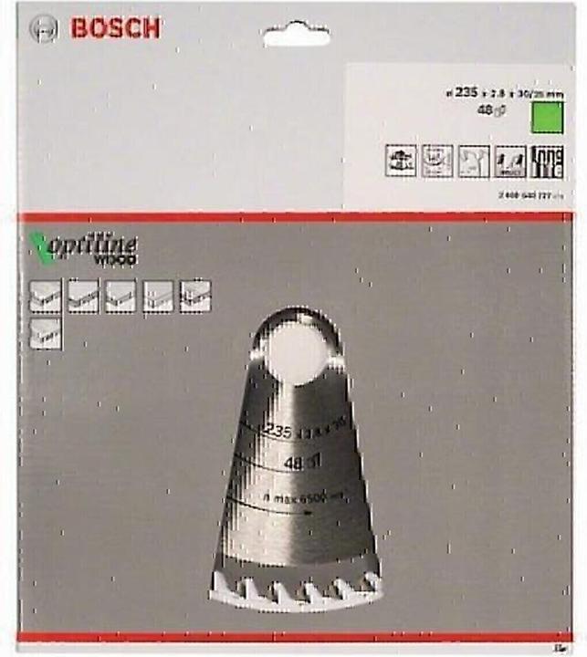 Actual product image Bosch Professional Zubehör PRO Wood circular saw blade, 235 x 2.8 x 30 mm