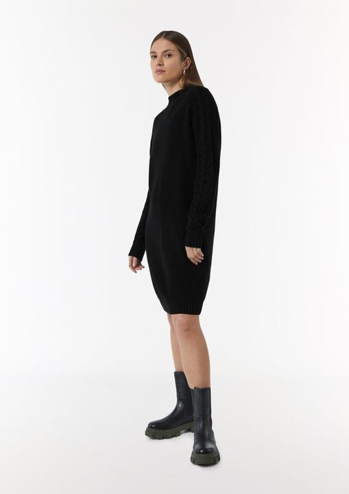 Actual product image Comma Kleid Kleid mit Zopfmuster-Detail (XS)