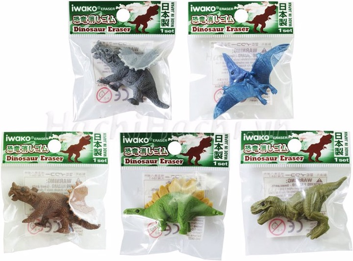Produktbild Iwako Puzzle Radiergummi Dinosaurs ass