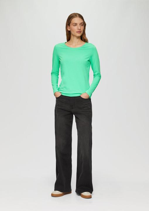 Actual product image S.Oliver T-Shirt Longsleeve im Slim Fit aus Baumwollstretch (46)