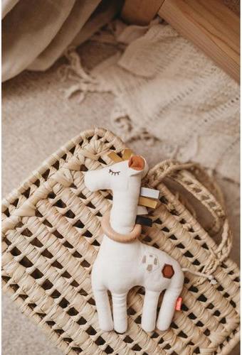 Actual product image Kikadu Griffin with Teething Ring Giraffe