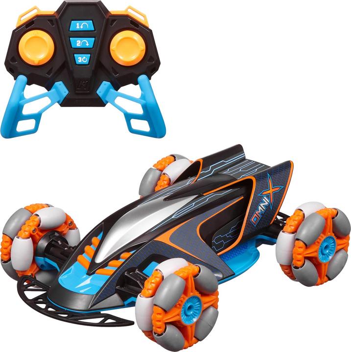 Image du produit Nikko 10051 Omni X, voiture RC télécommandée, voiture de course jusqu'à 14 km/h, roues