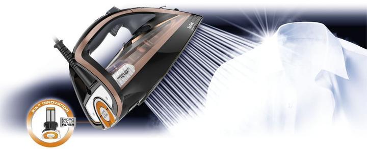 Produktbild Tefal efal Ultimate Pure FV9845 Bügeleisen Trocken- & Dampfbügeleisen (3200 W, 260 g/min)