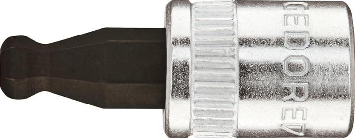 Image du produit Gedore IN 20 K 5 Embout de tournevis 1/4" à tête sphérique 6 pans intérieurs 5 mm (5 mm)