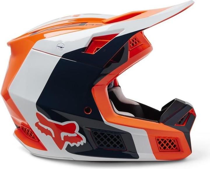 Produktbild Fox Helmet 23 V3 Rs Efekt Ece Flo Org (55 - 56 cm)