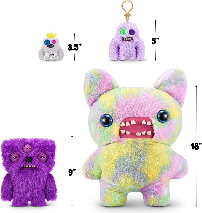 Actual product image Fuggler - Fart Face 9 S1 - Annoyed Alien (15728G) (23 cm)