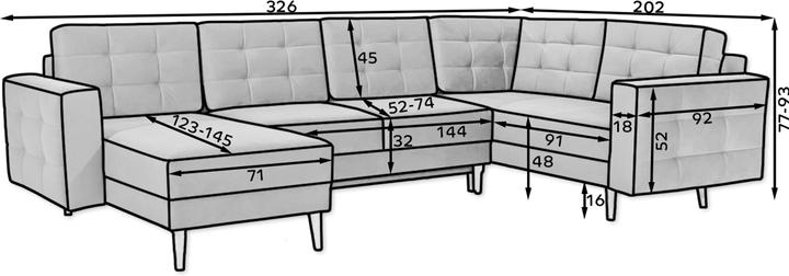 Produktbild ELTAP Asgard U (Wohnlandschaft)
