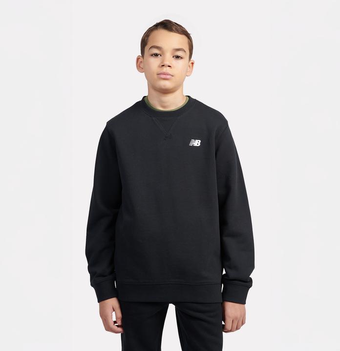 Produktbild New Balance B French Terry Small Logo Crew (128)