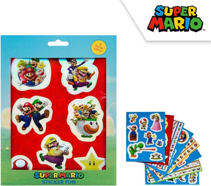 Immagine prodotto NoName Super Mario Stickervel 5st