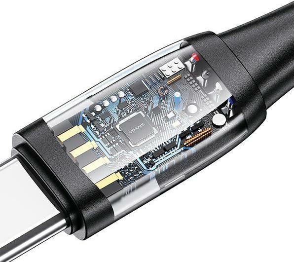 Image du produit Usams US-SJ645 U85 PD100W A+C to C+L+M 6in1 Fast Charging Cable 1.2m (1.20 m, USB 3.2 Gen 1)