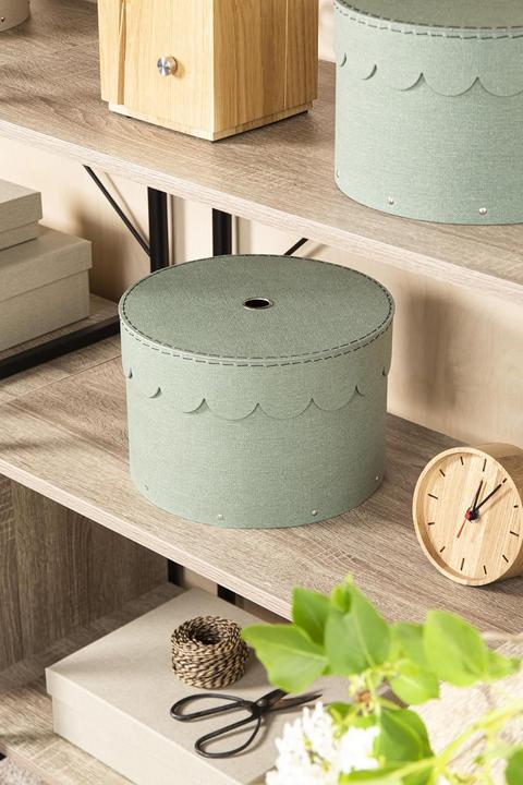 Produktbild Bigso 2er-Set Runde Aufbewahrungsbox mit Deckel (2x)