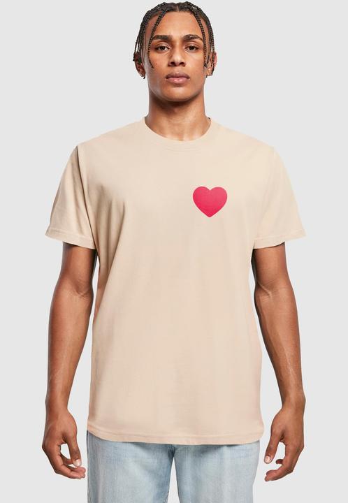 Produktbild Mister Tee MisterTee Heart T-Shirt Round Neck - 180939 (M)
