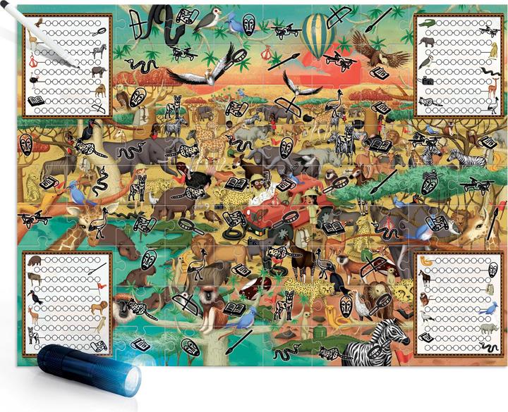 Immagine prodotto Esplora il puzzle di Safari (70 pezzi)