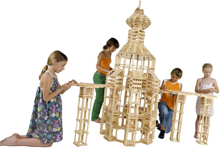 Actual product image Kapla Wooden case of 280 pcs.