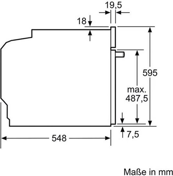 Actual product image Bosch Hausgeräte HBG636ES1