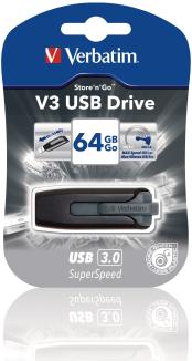 Actual product image Verbatim 64gb Store N Go V3 Drive (64 GB, USB-A)