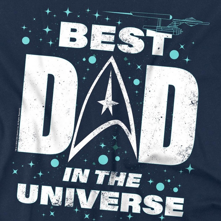 Produktbild Best Dad in the Universe TShirt Vatertag (XL)