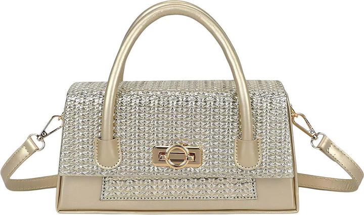 Produktbild Gallantry Damen Mini Handtasche mit Flechtklappe