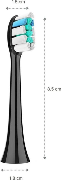 Produktbild Hermex Alternative Ersatzbürsten zu Philips Sonicare W2 Zahnbürstenkopf (8 x)