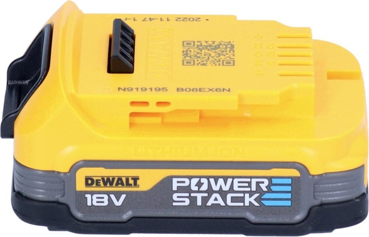 Productafbeelding DeWalt DCF 850 NT Accu-slagmoersleutel 18 V 205 Nm 1/4" Borstelloos + 1x accu 1,7 Ah + TSTAK - zonder L (Oplaadbare batterij)