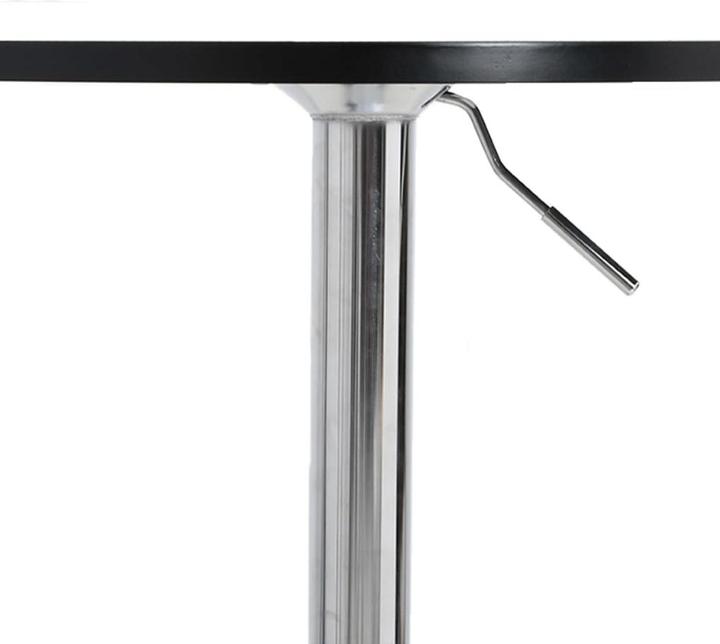 Actual product image vidaXL Bar table 60 x 60 x 90 cm Chrome-plated