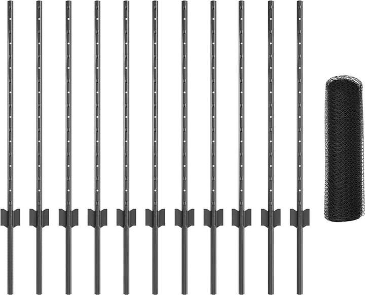 Produktbild vidaXL Gartenzaun Set