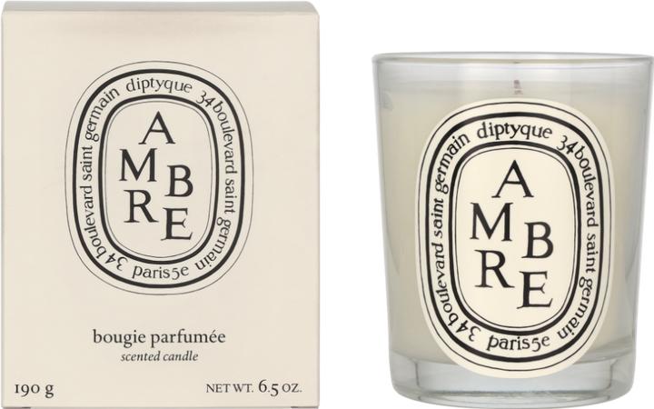 Actual product image Diptyque Scented Candle in Glass Amber (190 g)