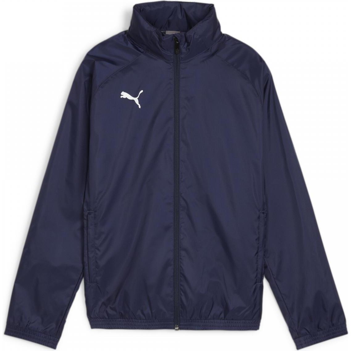 Thumbnail - Puma, Jungen, Laufjacke, teamGOAL Allweather Jacket Jr (128), Grün, 128