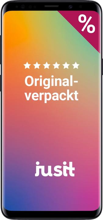 Produktbild jusit Galaxy S9+ (64 GB, Midnight Black, 6.20", 12 Mpx, Dual SIM)
