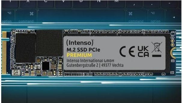 Actual product image Intenso Premium (500 GB, M.2 2280)
