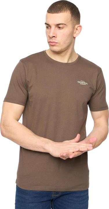 Actual product image Crosshatch Mens Basicnatural T-Shirt (Pack of 5) (M)