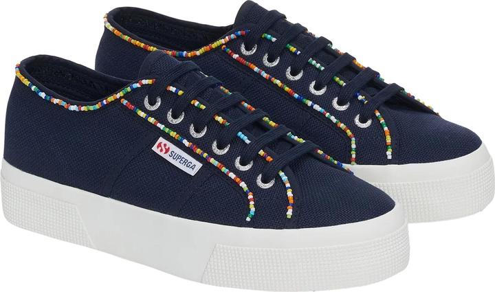 Actual product image Superga Womens/Ladies 2740 Beaded Trainers (40.5)