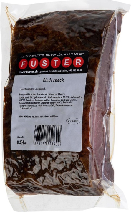Produktbild Fuster Rindsspeck (300 g)