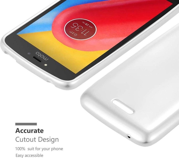 Produktbild Cadorabo TPU Matt Metallic Cover (Motorola Moto C Plus)