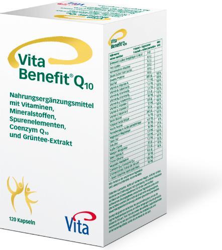 Actual product image Vita Q10 capsule (120 Piece, Capsules, 325 g)