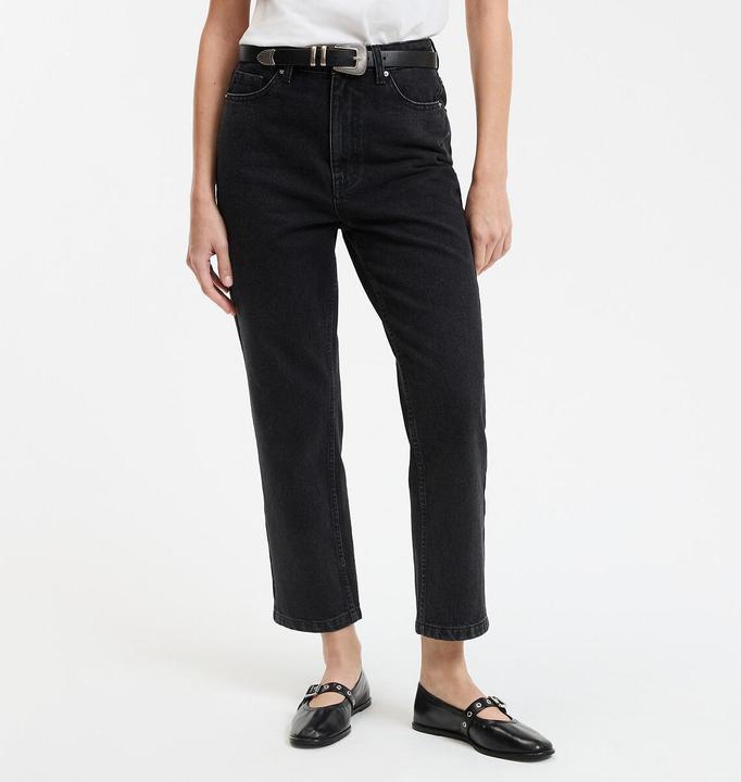 Immagine prodotto La Redoute Collections Jeans dritti a vita alta con lunghezza 7/8 (Banda radio 38 (2600 MHz))