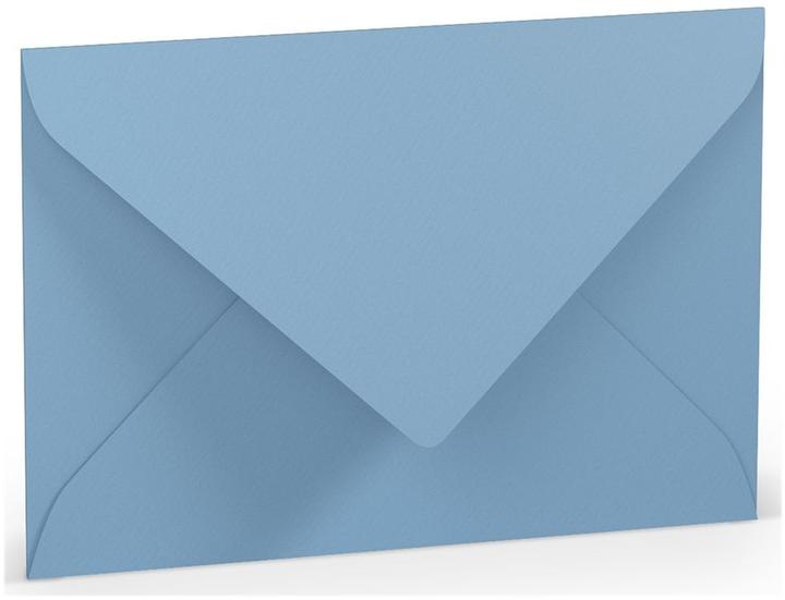 Actual product image Rössler Envelope B6 SF d'blue ribbed (B6, 5 x)