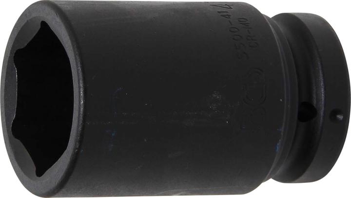 Actual product image BGS Impact Socket Hexagon, deep 25 mm (1") Drive 41 mm (41 mm)