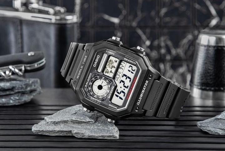 Produktbild Casio Ae-1200wh-1avef (Digitaluhr, 45 mm)