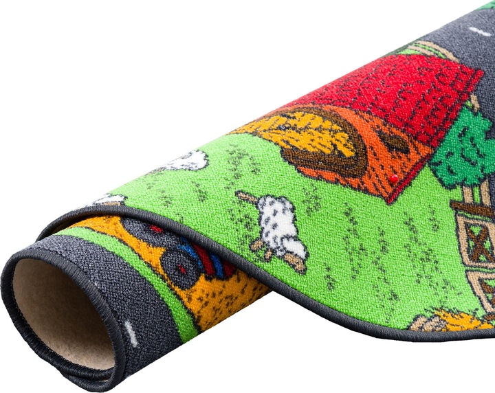 Actual product image Snapstyle Kids game Carpet Farm (100 x 100 cm)