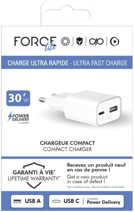 Actual product image Force Power USB A + USB C 30W Netzteil (30 W)