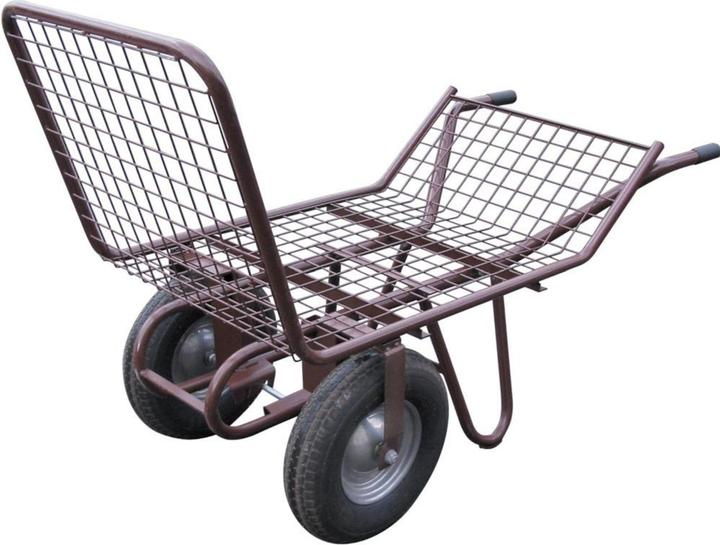 müba All-purpose trolley with grid support and 2 wheels