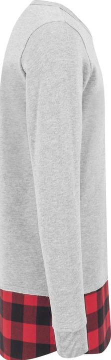 Produktbild Urban Classics Long Flanell Bottom Open Edge Crewneck (M)