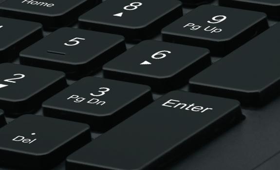 Actual product image Logitech K280e (DE, Cable)