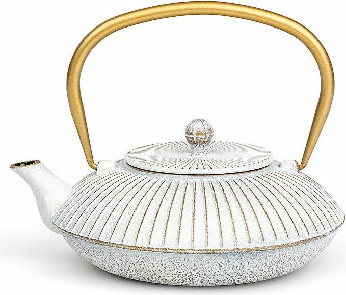 Bredemeijer Teekanne Linhai 1,1l Gusseisen weiss 153032 (1.10 l)