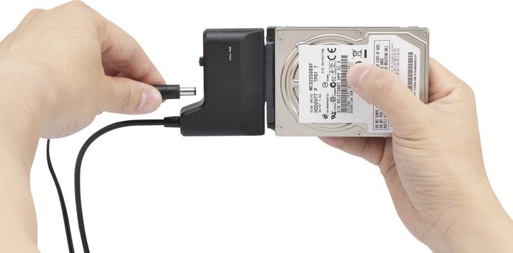 Actual product image Renkforce USB 2 to SATA adapter cable 30 cm (30 cm, SATA)