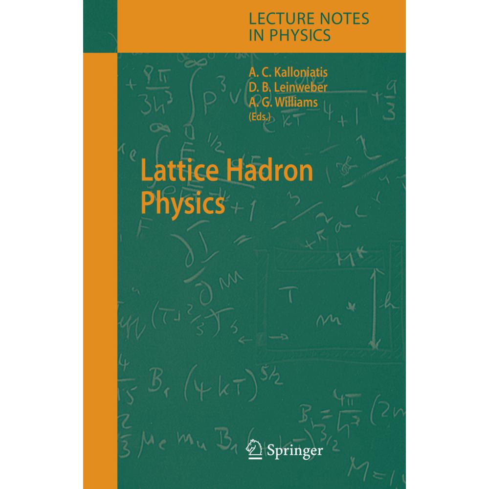 Thumbnail - Lattice Hadron Physics, Fachbücher von Derek Leinweber, Anthomy Williams, Alex Kalloniatis