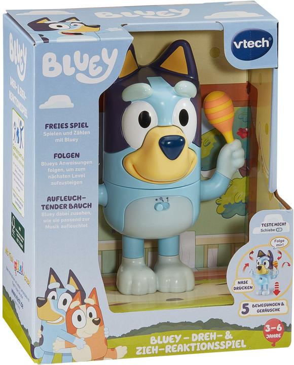 Produktbild VTech Bluey - Dreh- & Zieh-Reaktionsspiel
